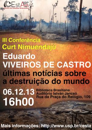 III Conferência Curt Nimuendajú - Eduardo Viveiros de Castro